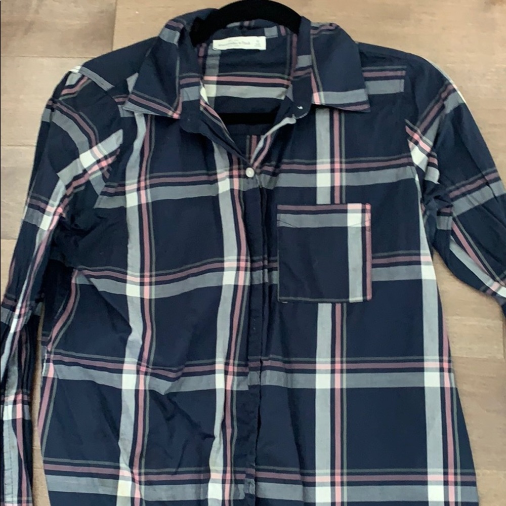 Abercrombie plaid shirt